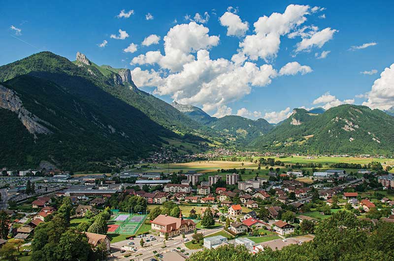 Village dans la Haute-Savoie